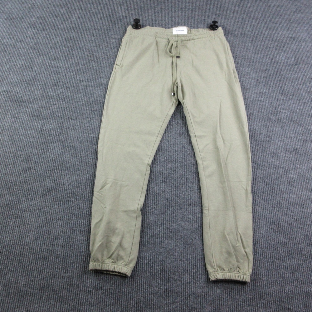 TALENTLESS Pants Womens M Green Jogger Drawstring Pockets Relaxed 34x32* NWOT